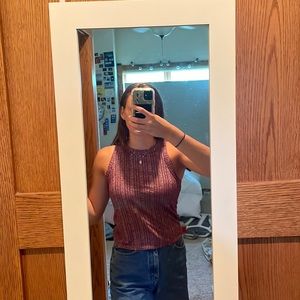 ribbed tank fits like a M-L